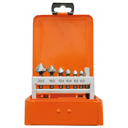 7 - dielna sada zahlbovacích vrtákov 