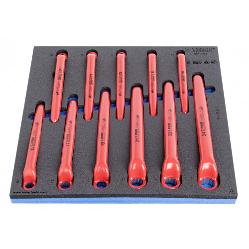 Sada izolovaných očkových kľúčov v SOS zásobníku