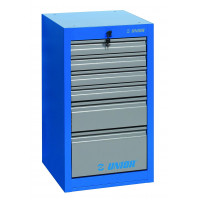 Úzka skriňa na náradie - 6 zásuviek