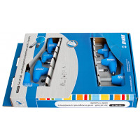 Sada IMBUS skrutkovačov s guličkovým koncom - T - rukoväťou v kartóne