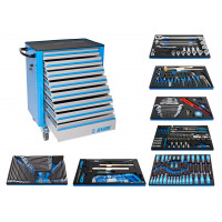 Sada náradia pre servis poľnohospodárskych strojov s vozíkom Eurovision