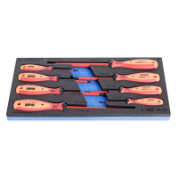 Sada izolovaných krížových skrutkovačov VDETBI v SOS zásobníku