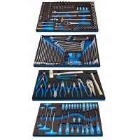 Sada štyroch SOS zásobníkov s náradím