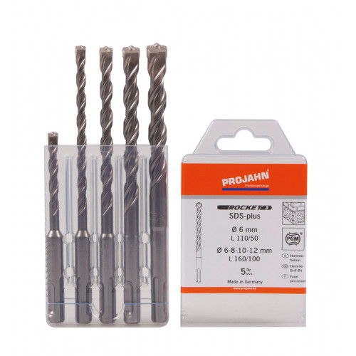 5 - dielna sada  vrtákov ROCKET 3 SDS PLUS