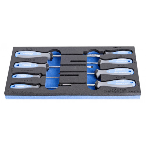 Sada TBI skrutkovačov v SOS zásobníku