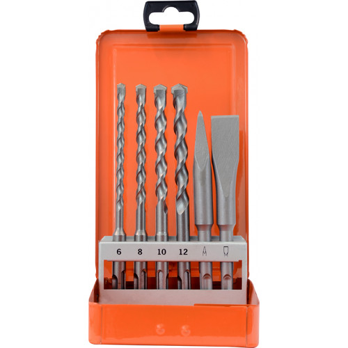 6 - dielna sada ROCKET - vrtáky + krátke sekáče SDS PLUS