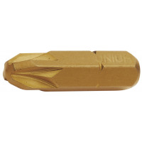 Krížový bit PZ s titánovým povrchom - 3 ks sada