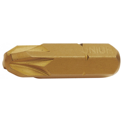 Krížový bit PZ s titánovým povrchom - 3 ks sada