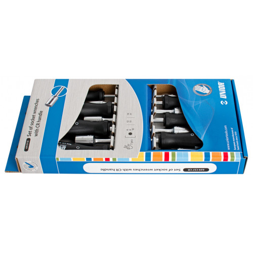 Sada hlavicových skrutkovačov CR v kartóne