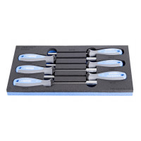 Sada hlavicových skrutkovačov v SOS zásobníku