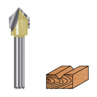 V - drážkovacia fréza