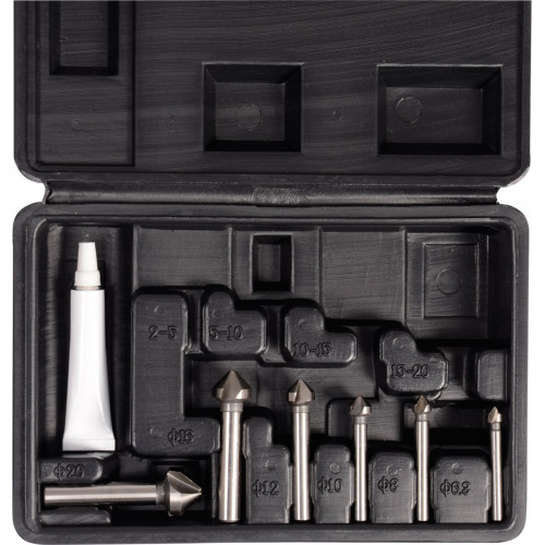 7 - dielna sada zahlbovacích vrtákov 