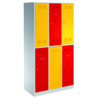 Skrinka na oblečenie - šesťdielna