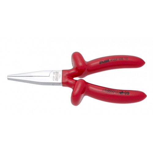 Izolované, ploché dlhé kliešte