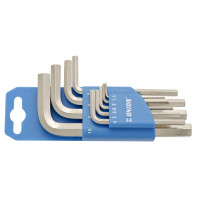 Sada imbusových kľúčov v plastovom držiaku