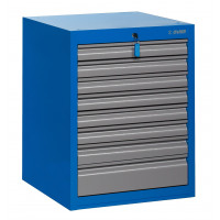 Široká skriňa na náradie - 8 zásuviek