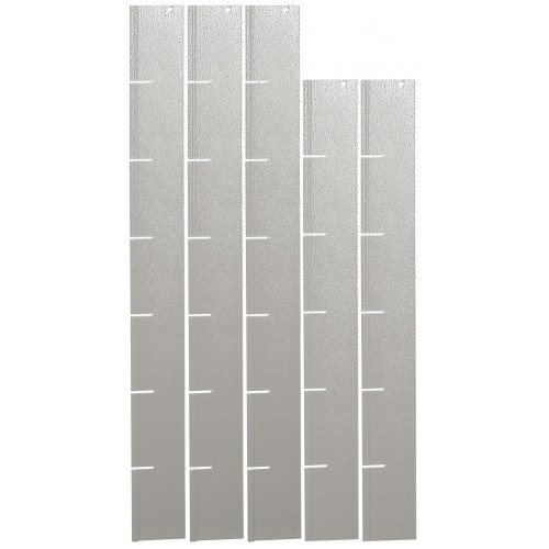 Priečky pre široké zásuvky