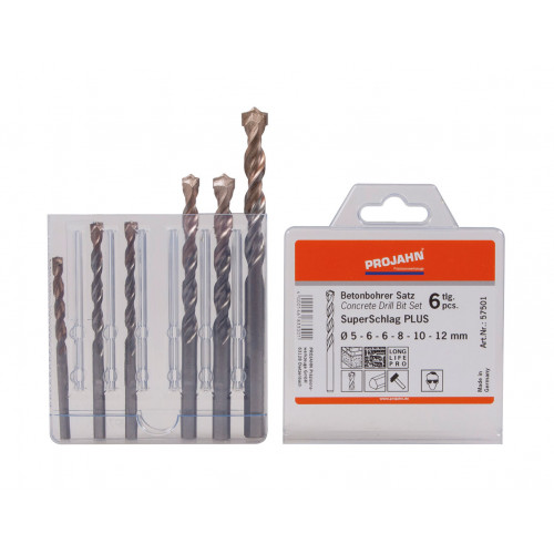 6 - dielna sada SUPERSCHLANG PLUS vrtákov v kazete