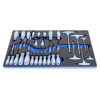 Sada skrutkovačov v SOS zásobníku