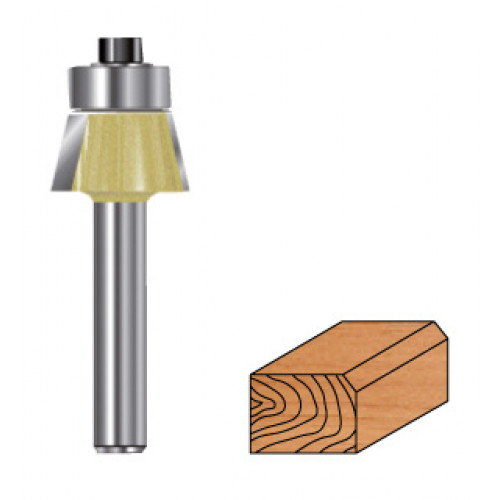 Skosená fréza s ložiskom