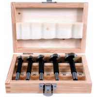 5 - dielna sada vykružovacích vrtákov do dreva - ECO