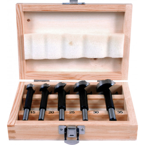 5 - dielna sada vykružovacích vrtákov do dreva - ECO