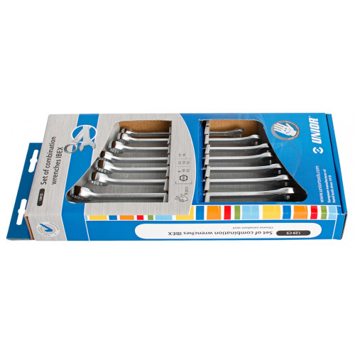 Sada kombinovaných kľúčov IBEX v kartóne