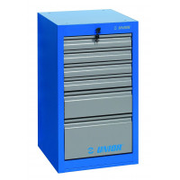 Úzka skriňa na náradie - 6 zásuviek