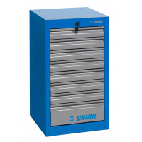 Úzka skriňa na náradie - 8 zásuviek