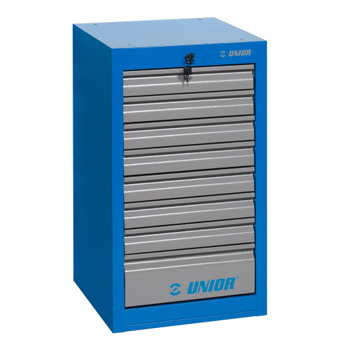 Úzka skriňa na náradie - 8 zásuviek