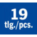 19 - dielna sada vrtákov HSS - Co ATN UF - L DIN 338