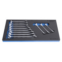 Sada krátkych kombinovaných kľúčov v SOS zásobníku