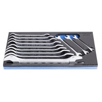 Sada vidlicových kľúčov v SOS zásobníku