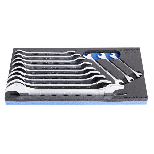 Sada vidlicových kľúčov v SOS zásobníku