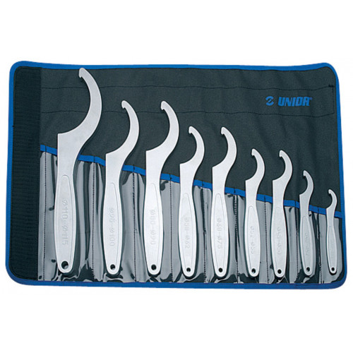 Sada hákových kľúčov v brašni